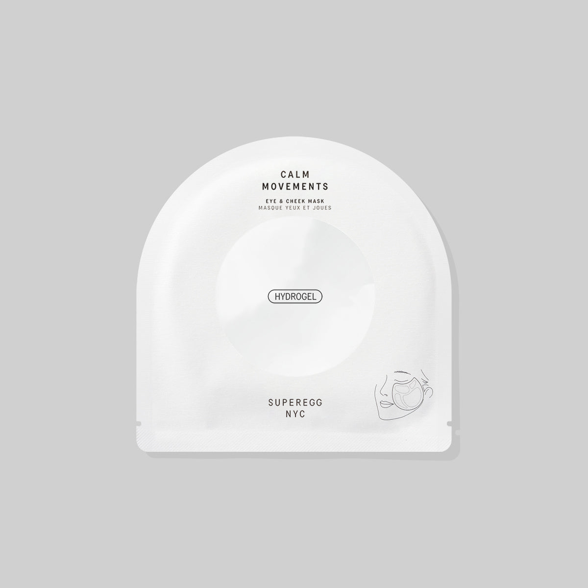 【SUPEREGG】CALM MOVEMENTS EYE & CHEEK MASK カーム ムーブメンツ アイアンドチーク マスク