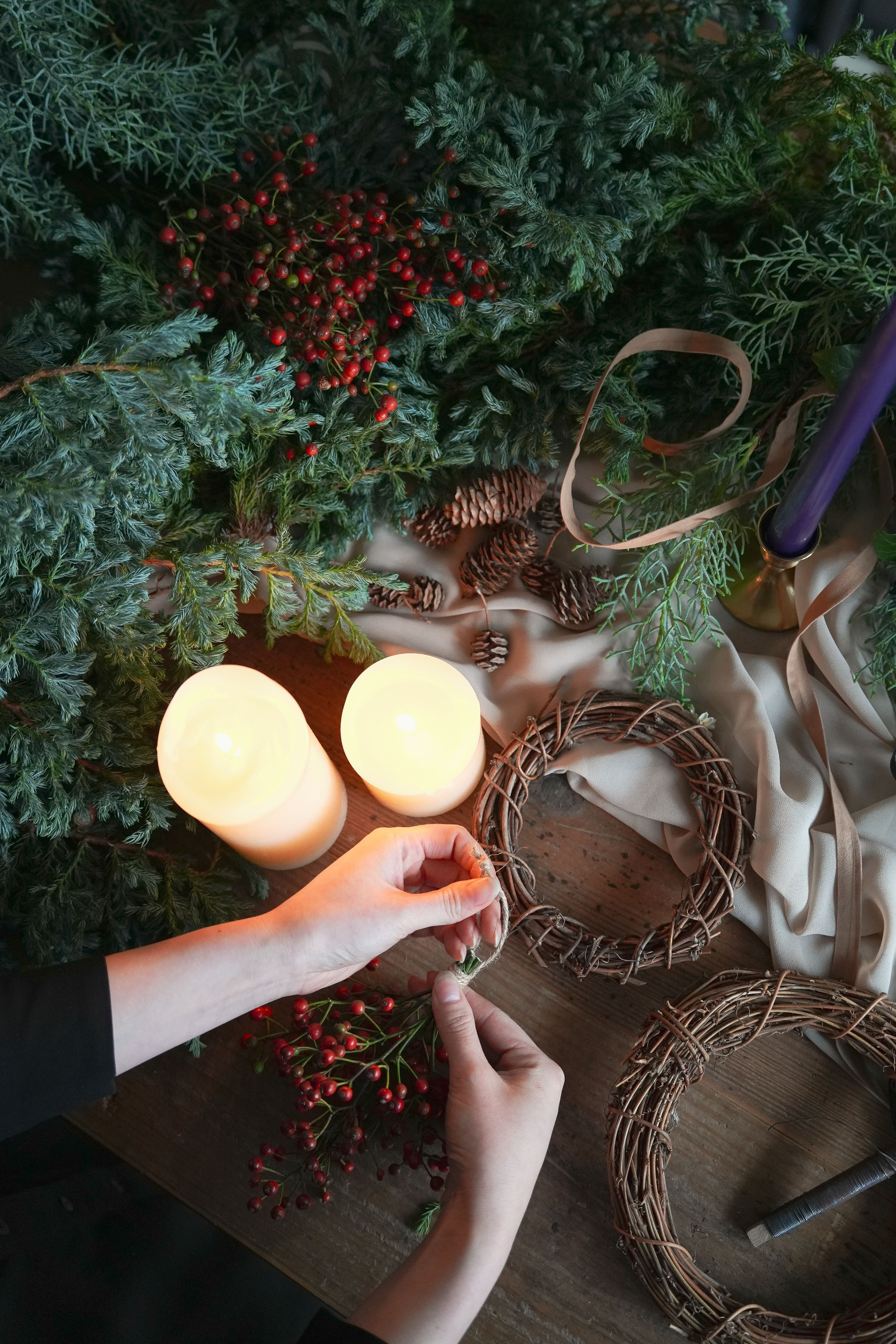 ♪♪クリスマスリースです❗ DSC01161-2.jpg?v=1761360054