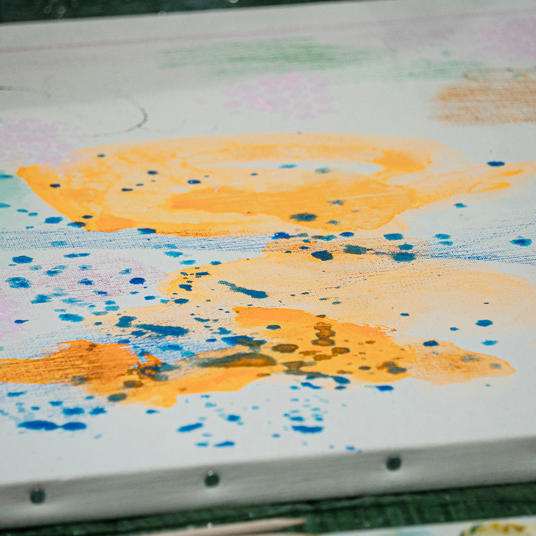 5/3(金・祝)アートワークショップ『ふたりで抽象画。Abstract painting with parent and child』