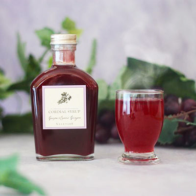 【VEGETARE】コーディアルシロップ　葡萄カシスジンジャー