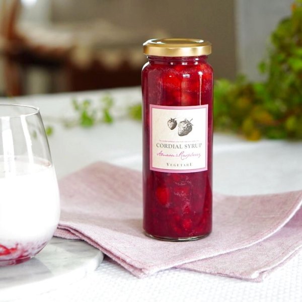 【VEGETARE】コーディアルシロップ　あまおう苺