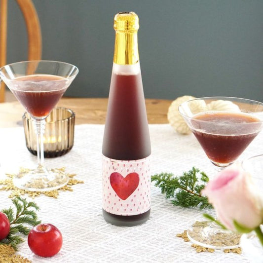 【VEGETARE】苺　ノンアルコールスパークリング(ハーフボトル)