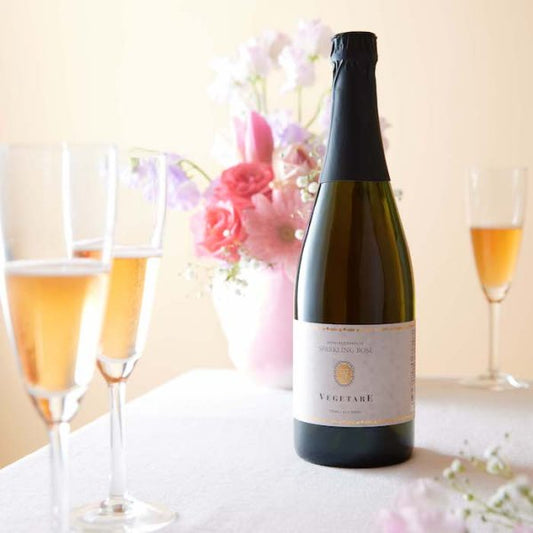 【VEGETARE】国産ノンアルコールロゼスパークリング(フルボトル)