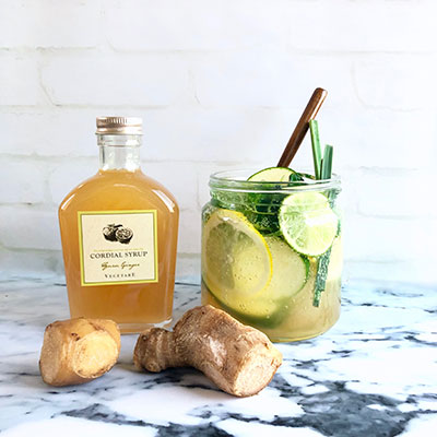 【VEGETARE】コーディアルシロップ　柚子ジンジャー