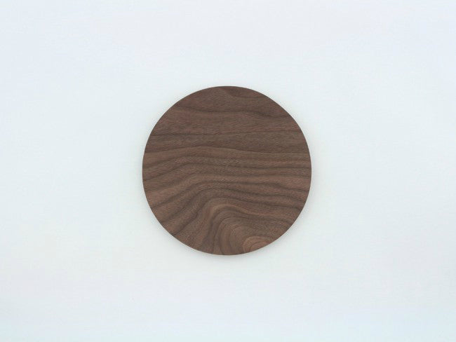 【アウトドアでも使える木製食器】GOLD CRAFT　Natural Plywood Dish Round M walnut