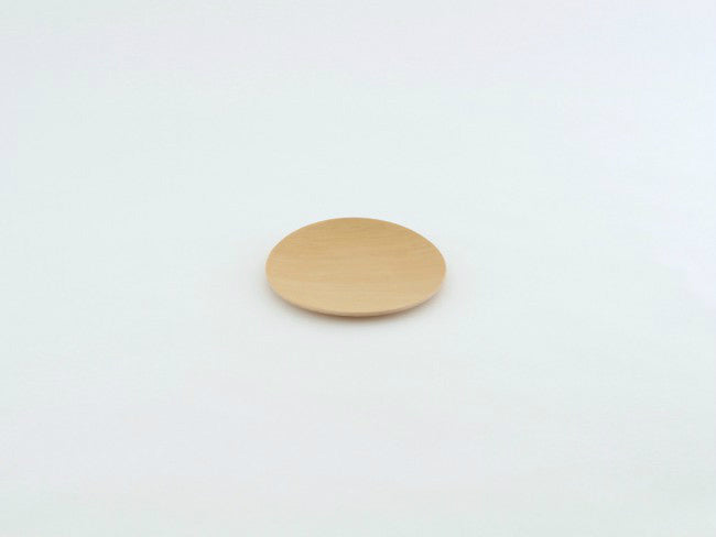 【アウトドアでも使える木製食器】GOLD CRAFT　Natural Plywood Dish Round S shinanoki